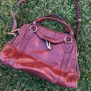 Marc Jacobs Classic Wellington Leather Satchel Bag
